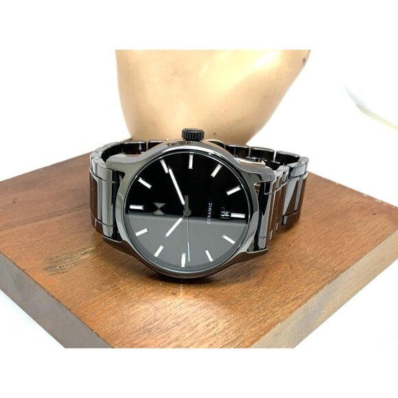 MVMT Men's Watch Quartz 28000441 Classic II Black Dial Ceramic Band 44mm - Picture 7 of 13